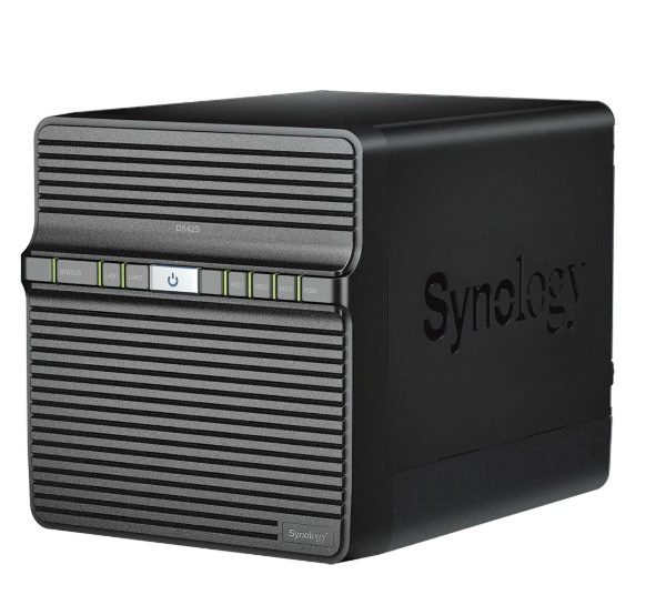 Synology DiskStation DS423 4-Bay 3.5' Diskless 2xGbE NAS, Realtek RTD1619B 4-core (4-thread) 1.7 GHz, 2GB RAM, 3 x USB3.2 - 2 Yr Wty