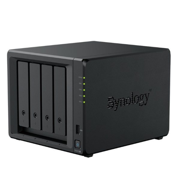 Synology DiskStation DS425+ NAS 4-Bay 3.5' Diskless, Intel Celeron J4125 1 x 1GbE + 1 x 2.5GbE, 2GB RAM, 2 x USB3.2, 3YW