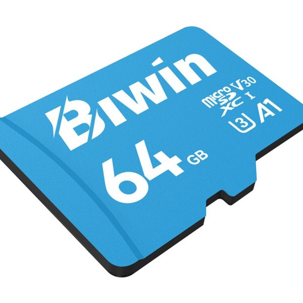 BIWIN MS100-64G microSD3.0 Read & Write Speed up to 100MB/s & 45MB/s  BMMS100064G-RGX