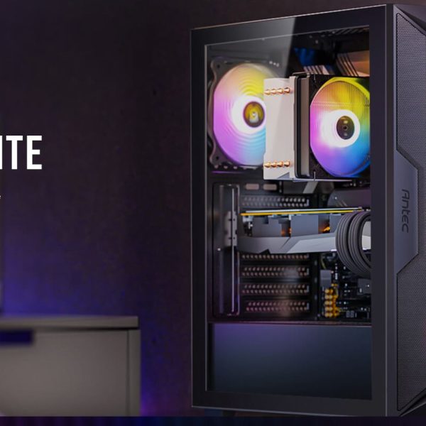Antec AX61 Elite ATX, 4x ARGB 120mm Fans included, Up to 8x 120mm. 360mm Radiator Front & 240mm Top, 32CM GPU & 16CM CPU, High Airflow Gaming Case