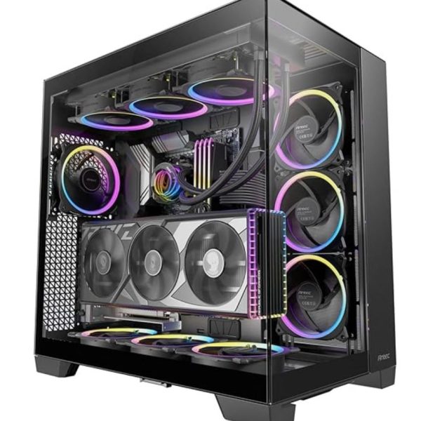 Antec C8 ARGB E-ATX, ATX, Dual Chamber, 2x 16CM ARGB Reverse Fans, 1x 14CM ARGB, USB-C, Large Clearance, 8x PCI for Large GPU, Ultra  Case