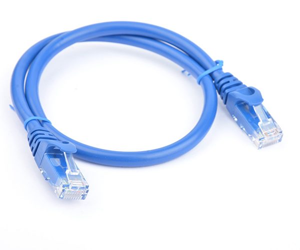 8Ware CAT6A Cable 0.25m (25cm) - Blue Color RJ45 Ethernet Network LAN UTP Patch Cord Snagless