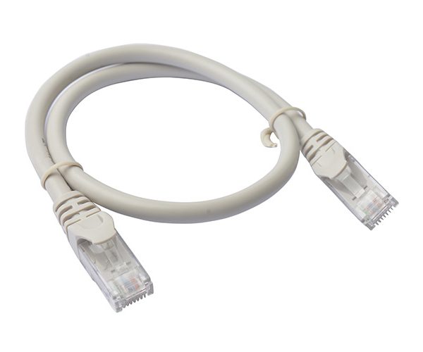 8Ware CAT6A Cable 0.25m (25cm) - Grey Color RJ45 Ethernet Network LAN UTP Patch Cord Snagless