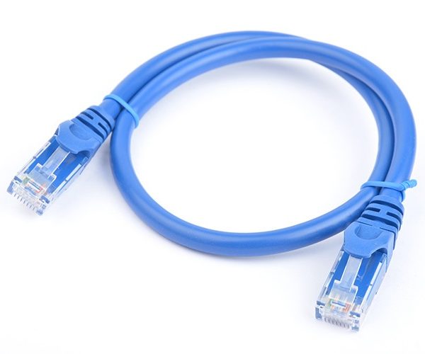 8Ware CAT6A Cable 0.5m (50cm) - Blue Color RJ45 Ethernet Network LAN UTP Patch Cord Snagless