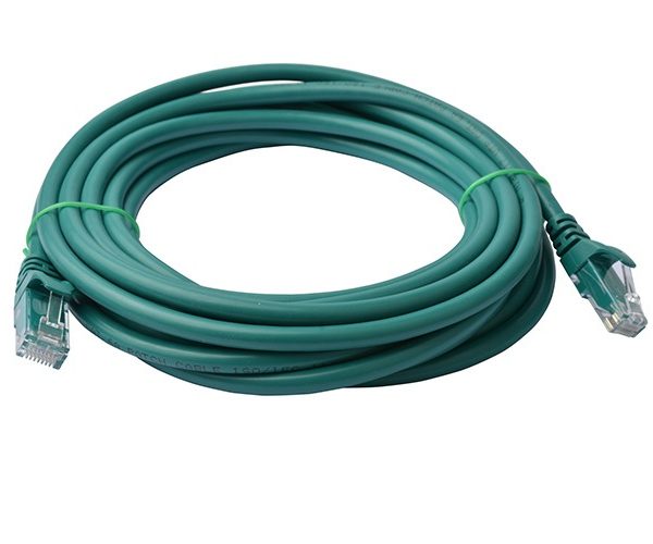 8Ware CAT6A Cable 10m - Green Color RJ45 Ethernet Network LAN UTP Patch Cord Snagless