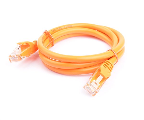 8Ware CAT6A Cable 1m - Orange Color RJ45 Ethernet Network LAN UTP Patch Cord Snagless