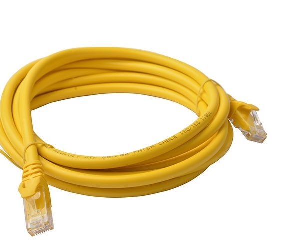 8Ware CAT6A Cable 3m - Yellow Color RJ45 Ethernet Network LAN UTP Patch Cord Snagless