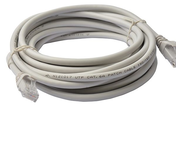 8Ware CAT6A Cable 5m - Grey Color RJ45 Ethernet Network LAN UTP Patch Cord Snagless