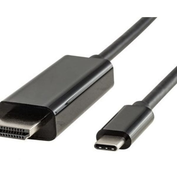 8ware 2m USB 3.1 Type C (USB-C) to HDMI Cable Male to Male for Monitor, TV, Projector Apple MacBook Chromebook Samsung Galaxy S8+