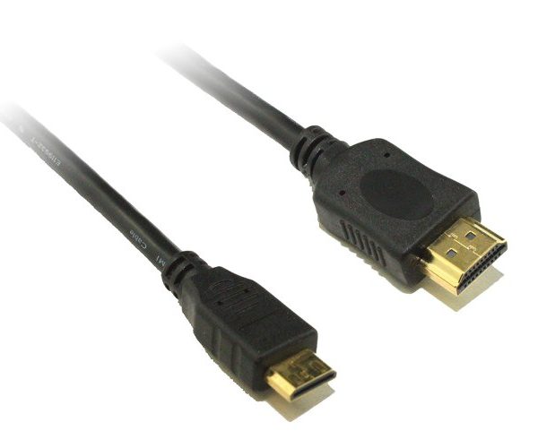 8Ware Mini HDMI to HDMI Cable 3m with Ethernet 1.4V 3D HD 1080p Male to Male for Camera Camcorder Mobile Laptop Tablet Graphic Video Card