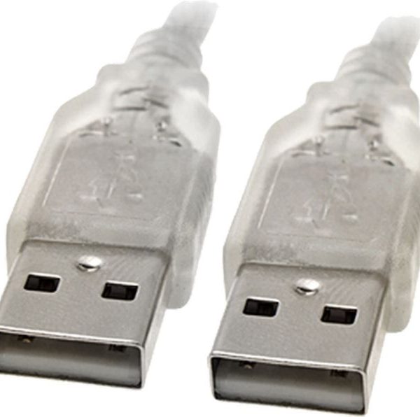 8Ware 3m USB 2.0 Cable - Type A to Type A Male to Male High Speed Data Transfer for Printer Scanner Cameras Webcam Keyboard Mouse Joystick