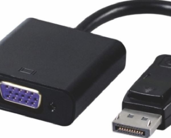 Astrotek DisplayPort DP to VGA Adapter Converter Cable 20cm Male to Female for Desktop Computer Laptop PC Monitor Projector HDTV Chromebook Xbox