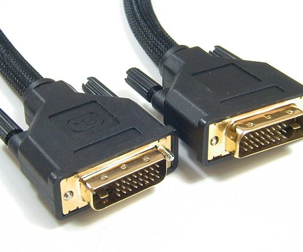 Astrotek DVI-D Cable 2m - 24+1 pins Male to Male Dual Link 30AWG OD8.6mm Gold Plated RoHS