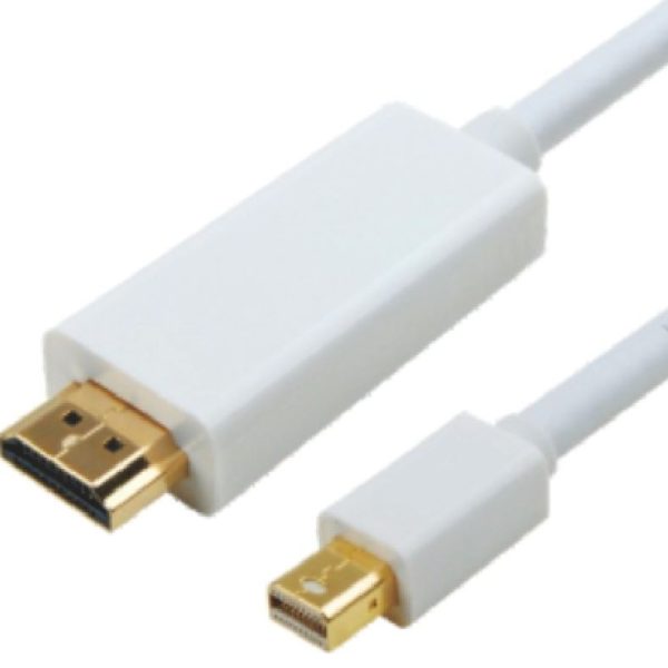 Astrotek Mini DisplayPort DP to HDMI Cable 5m - 20 pins Male to 19 pins Male 32AWG Gold Plated