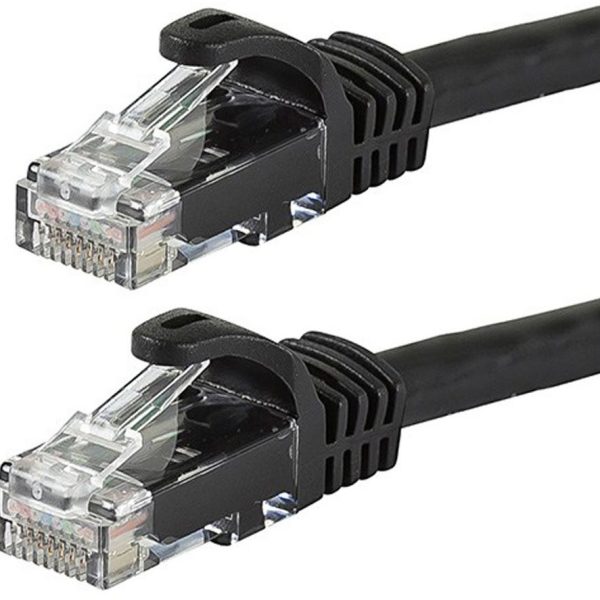 Astrotek CAT6 Cable 0.25m/25cm - Black Color Premium RJ45 Ethernet Network LAN UTP Patch Cord 26AWG CU Jacket