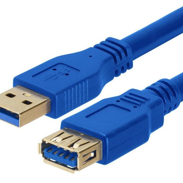 Astrotek USB 3.0 Extension Cable 1m - Type A Male to Type A Female Blue Colour