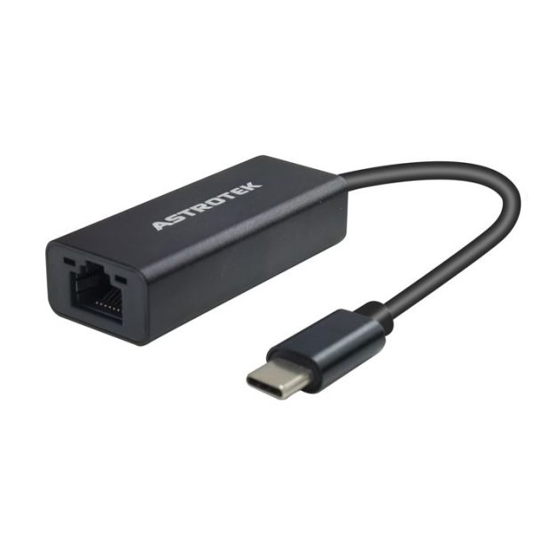Astrotek USB-C to RJ45 Gigabit LAN Network Ethernet Adapter 15cm Cable Male to Female for HP Lenovo Asus iPad Pro Macbook Air MS Surface Dell XPS