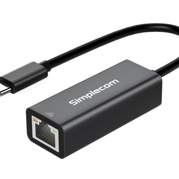 Simplecom NU314 SuperSpeed USB-C to Gigabit Ethernet Network Adapter