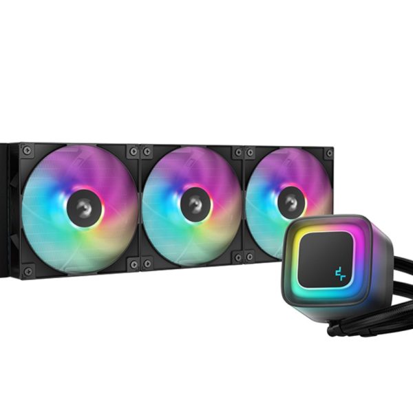 DeepCool LE360 V2 Liquid Cooler 360 mm 6th Gen Pump up to 3400 PWM, Hydro Bearing, IntelLGA1851/1700/1200/1151/1150/1155, AMDAM5/AM4