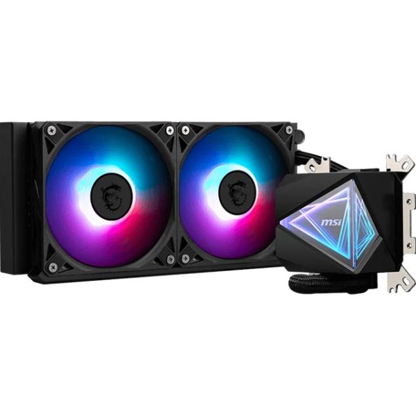 MSI MAG CORELIQUID I240 BlackLiquid CPU Cooler, LGA 1150/1151/1155/1156/1200/1700+ Next gen AM5/AM4 3y warranty