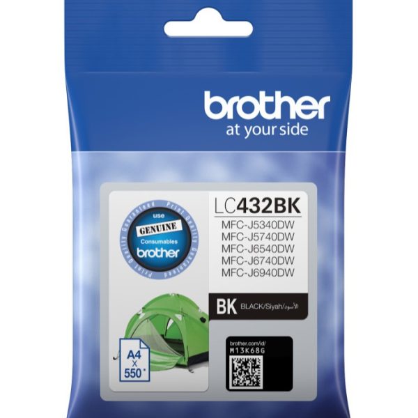 Brother BLACK INK CARTRIDGE TO SUIT MFC-J5340DW/MFC-J5740DW/MFC-J6540DW/MFC-J6740DW/MFC-J6940DW -UP TO 550 PAGES