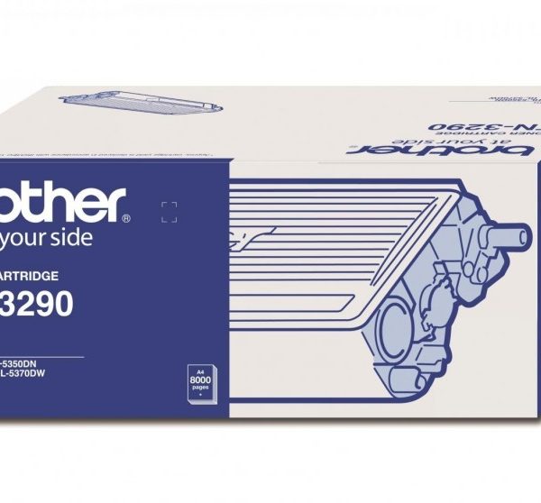 Brother TN-3290 Mono Laser Toner - High Yield - HL-5340D/5350DN/5370DW/5380DN, MFC-8370DN/8890DW/8880DN- up to 8000 pages