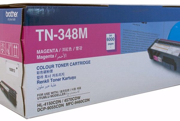 Brother TN-348M Colour Laser Toner - Super High Yield Megenta - HL-4150CDN/4570CDW, DCP-9055CDN, MFC-9460CDN/9970CDW - 6000 pages