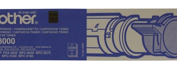 Brother TN-8000Black Toner 2200 Page, For FAX-2850