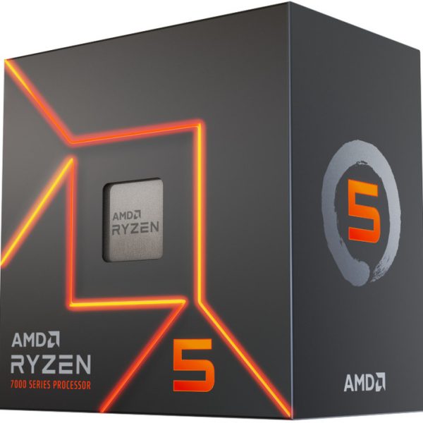 (LS)AMD Ryzen 5 7600 6 Cores / 12 Threads, 65 watts, Max Freq 5.2Ghz, 38MB Cache, Wraith Stealth Cooler & Radeon Graphics