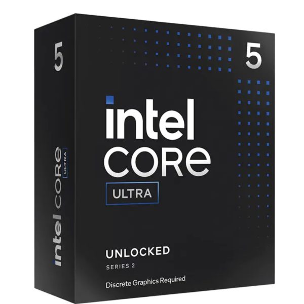 Intel Core Ultra 5 Processor 245KF LGA1851 (24M Cache, Up to 5.20 GHz)(15th Gen) Please note: No CPU Cooler Included