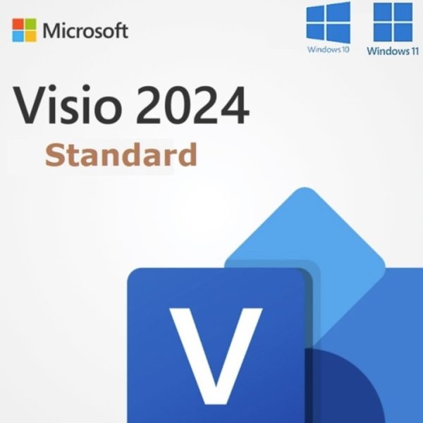 Microsoft ESD - Visio Standard 2024(Available on Leader Cloud, Keys available instantly)