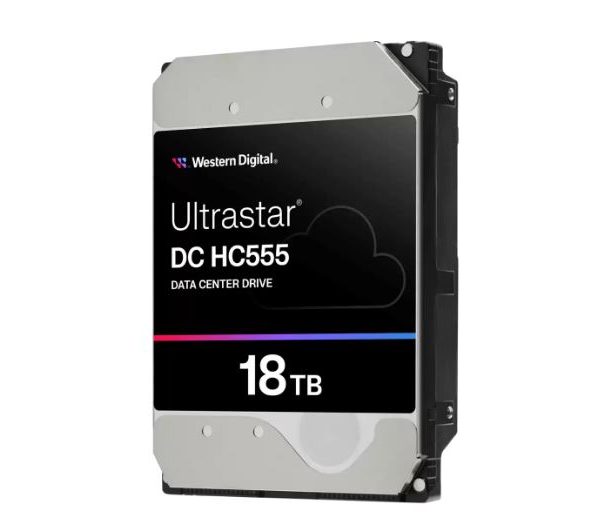 Western Digital WD Ultrastar 18TB 3.5' SAS HC555 Data Center HDD Storage