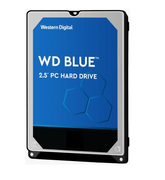 Western Digital WD Blue 2TB 2.5' HDD SATA 6Gb/s 5400RPM 128MB Cache SMR Tech 2yrs Wty
