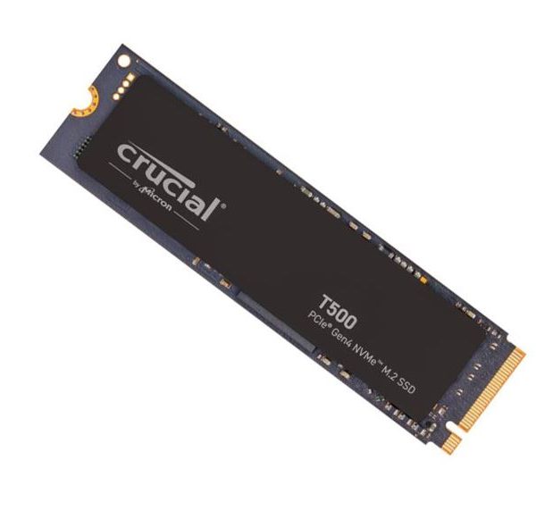 Crucial T500 1TB Gen4 NVMe SSD - 7300/6800 MB/s R/W 600TBW 1440K IOPs 1.5M hrs MTTF Acronis True Image for PS5 ~MZ-V8P1T0BW