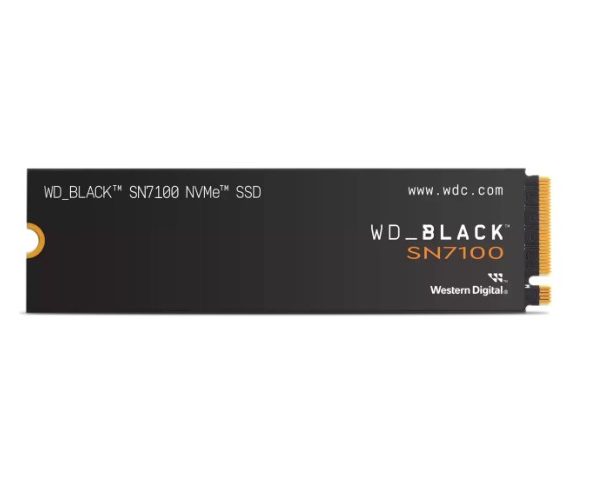 Western Digital WD BLACK SN7100 NVMe  - 1TB SSD - 7250MB/s 6900MB/s R/W  1000K/1400K IOPS  M.2 2280 PCIe4.0 5yrs ~WDS100T4X0E-00CJA0