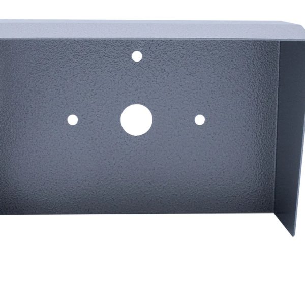 Cyberdata 011215 Outdoor Shroud, 2X for outdoor backboxes gives the added protection from environmental elements, Corrosion resistant aluminum 5052
