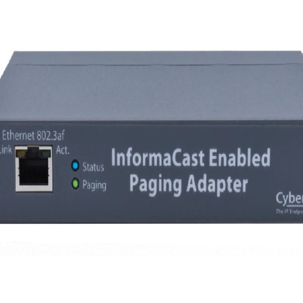 Cyberdata 011280 InformaCast® Enabled Paging Adapter