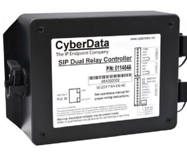 CyberData 011484 SIP Dual Relay Controller