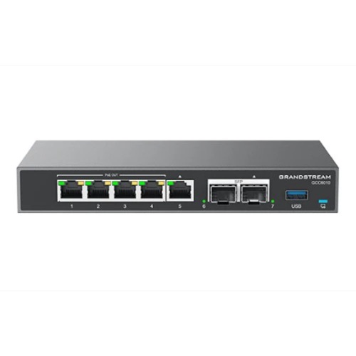 Grandstream GCC6000 Built-in IPPBX, all-in-one enterprise networking, next-generation firewall, Quad-core ARM CA53, 2.0 GHz