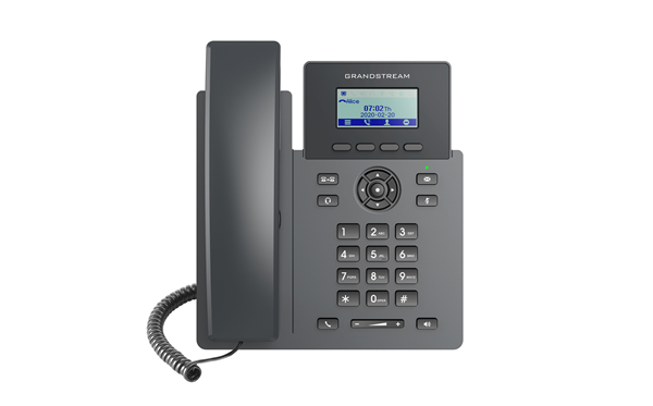 Grandstream GRP2601 Carrier Grade  2 Line IP Phone, 2 SIP Accounts, 2.2' LCD, 132x48 Screen, HD Audio, PSU Included, 5 way Conference, 1Yr Wty