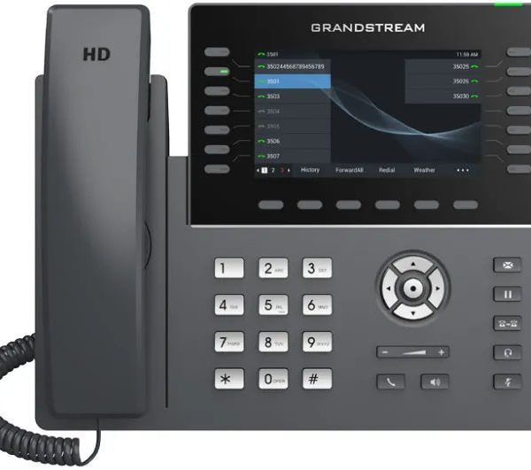 Grandstream GRP2650 14 Line IP Phone, 4 SIP Accounts, 320x240 Colour Screen, BLF Keys, HD Audio