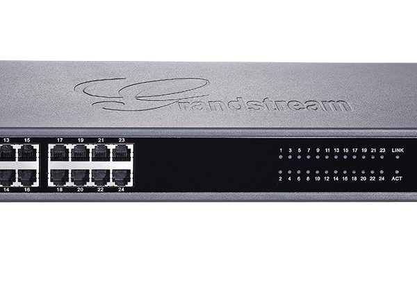 Grandstream GXW4224V2 24 FXS, 1 GigE, GDMS Compatible, Supports simultaneous 3-way voice conferencing per port, TLS and SRTP security with AES
