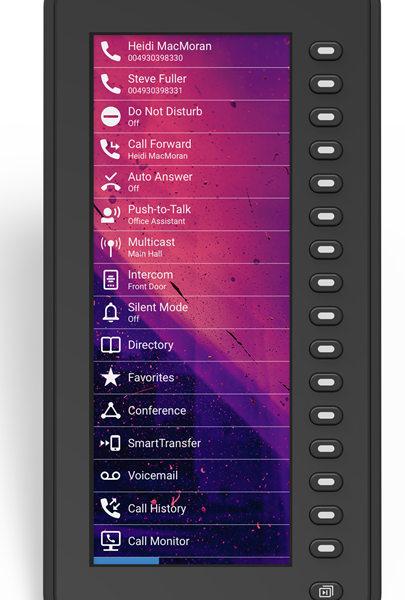 SNOM D7C  Expansion Module USB for D785, D765, D745, D735, D725, D717 & D715, 48 Programmable Keys, High-resolution 6.8' TFT Colour Display