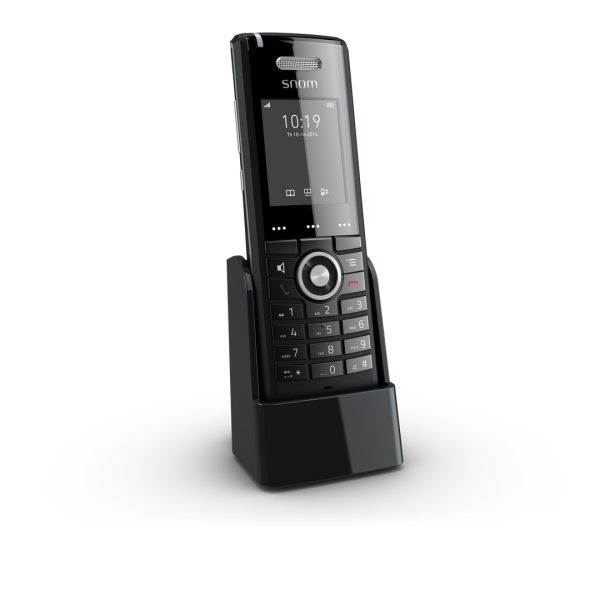 SNOM M65 Professional DECT Handset, Wideband HD Audio Quality Corded (LS), Advanced Voice Quality,  6 Polyphonic Ringtones