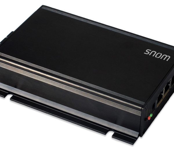 SNOM PA1Announcement System, Plus VoIP Paging Amplifier, HD Audio, PoE, Headset Connectable