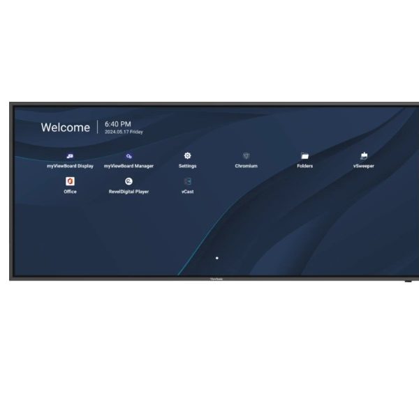 Viewsonic CDE92UW 92' 5K 5120 x 2160 Commercial Presentation Display, 24/7, USB-C, Pro AV 2024 3 Years Advance Replacement, VESA 800 x 600