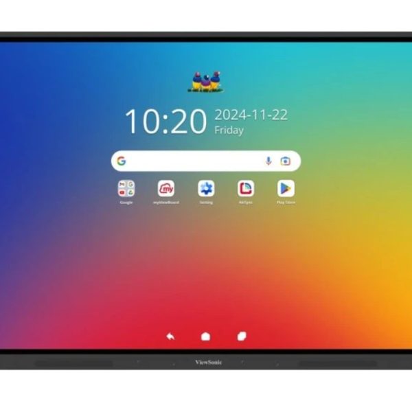 ViewSonic IFP6534 34 Android 14, EDLA, 65', Touch Point Windows: 40, Android: 20, EDLA: 20 Android 14 Certified ViewBoard 65' 4K Interactive Display