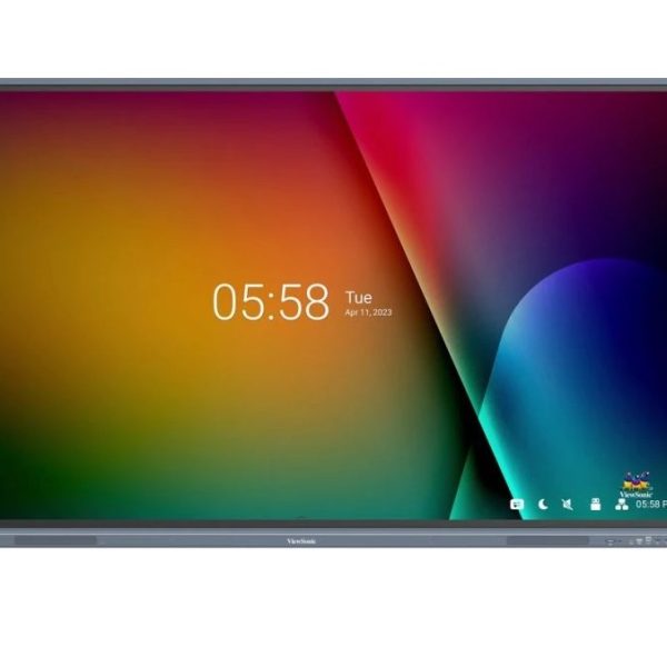 Viewsonic 75' 4K Interactive Display, USB-C, Dual Pen. 33 Point Touch, IFP7533-G New. Android OS, 3 Years Advance Replacement