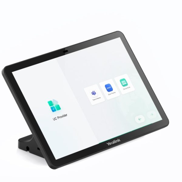 Yealink CTP25 Teams Collaboration Touch Panel, Annotation on Shared Content, Conference Control, Flexible Deployment, 10-Inch Touch Screen