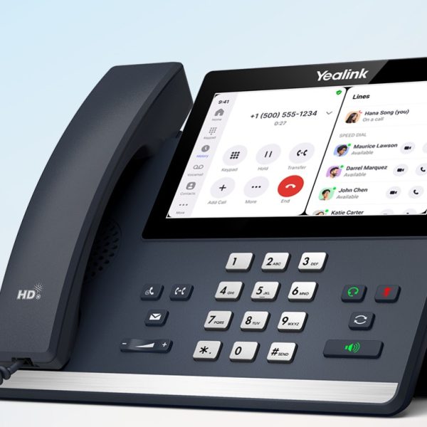 Yealink MP56 E2 Zoom IP Phone, Android 13, Mid-level, Zoom e Compatible, 7-inch touchscreen, HD Audio, Teams button, Supports Office 365